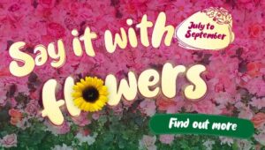Say it with flowers