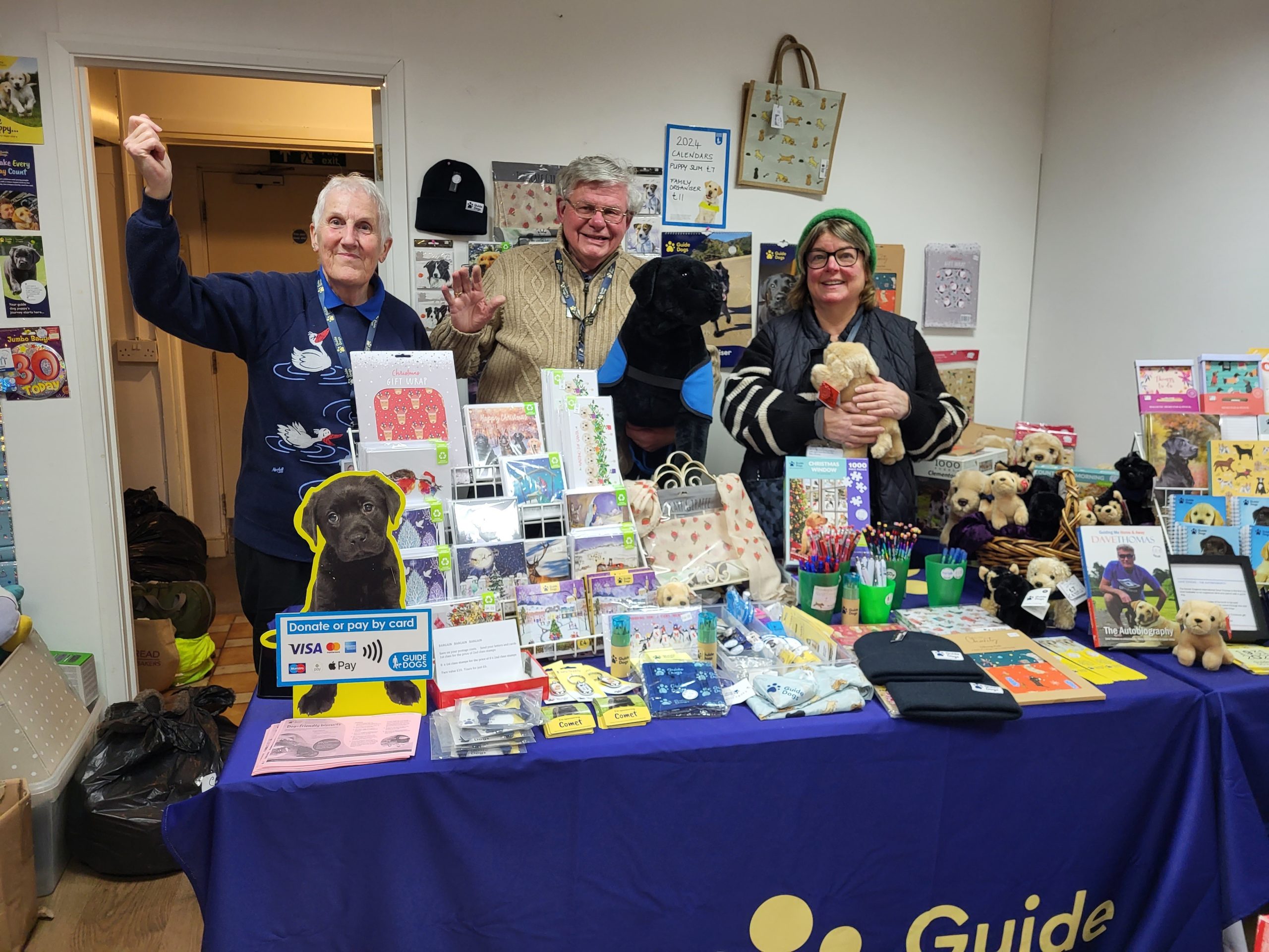 Guide Dogs raise an exceptional amount from their pop-up shop